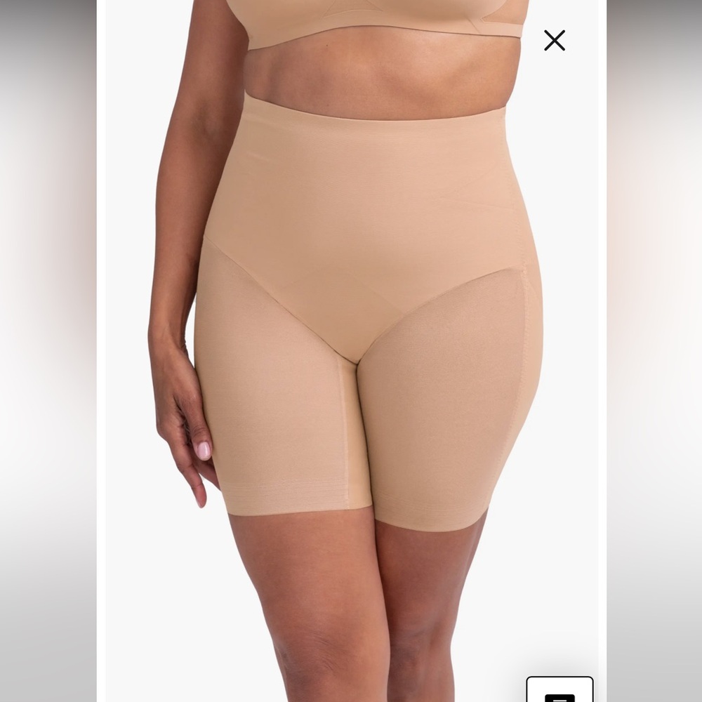 Honeylove SuperPower Mid Waist Shaper Shorts Sz M
